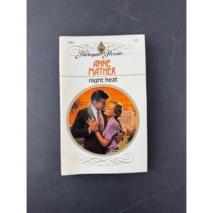 Night Heat Anne Mather Harlequin Presents 1003 Vintage 1987 Romance Paperback